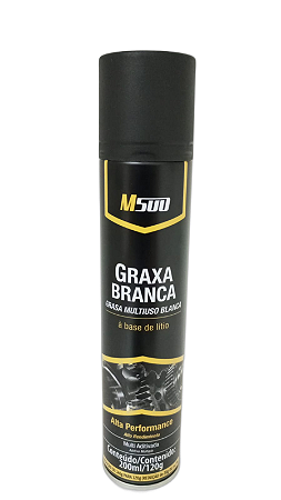 GRAXA SPRAY M500 BRANCA      200ML