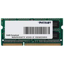 Memória para Notebook DDR3L 8G 1600 Patriot Signature