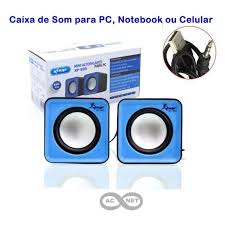 Caixa De Som Para Computador 6W Usb Knup KP-609