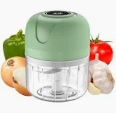 Mini Multiprocessador De Alimentos Elétrico Triturador Alho 250ml