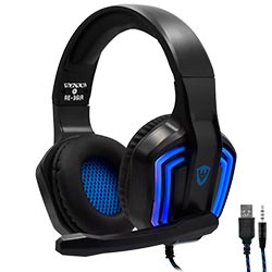 Headset Gamer Satellite AE-361B C/Mic P2/Usb
