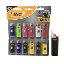 ISQUEIRO BIC MINI PEQUENO CARTELA