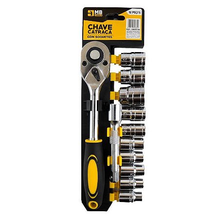 CONJUNTO DE CHAVES CATRACA REVERSIVEL12 PÇS