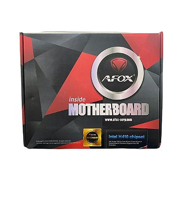 Placa Mãe H410H Afox S1200 Sata3 DDR4