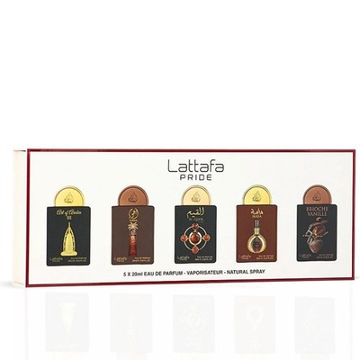 PERFUME KIT LATTAFA PRIDE BOX 4  5X20ML EDP