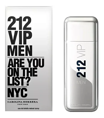 PERFUME CAROLINA HERRERA 212 VIP MEN EDT 100ML MASCULINO