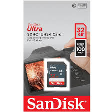 Cartão Sd 32Gb Ultra Sandisk Classe 10