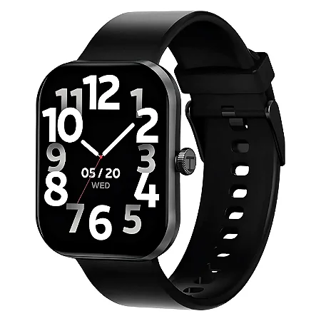 Relogio Smartwatch Haylou Watch S6 Bluetooth Cor Preto