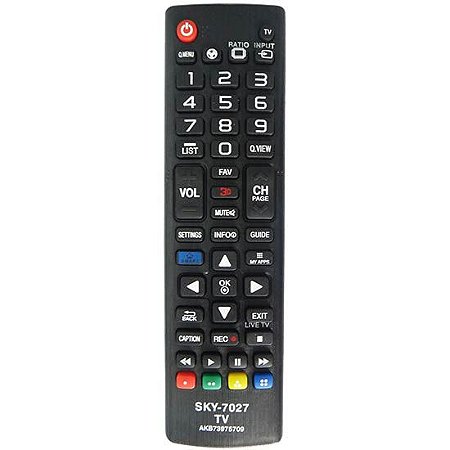 CONTROLE REMOTE SMART TV LG 7027