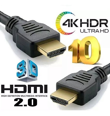 Cabo Hdmi 4K 1.5 mtrs