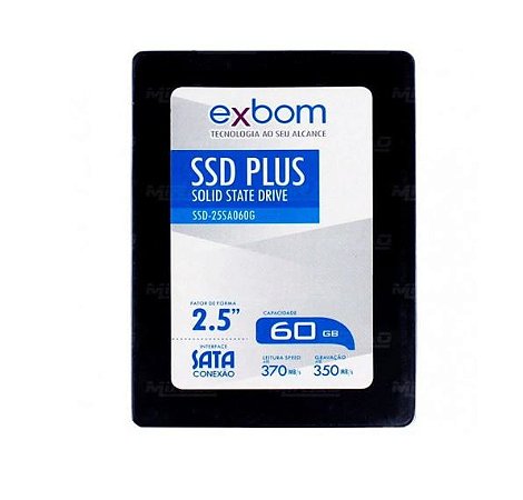 SSD 60 GB 2.5" Exbom