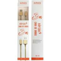 cabo de dados V-8 kaidi 3 metros