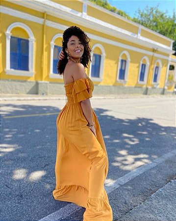 vestido cigano longo