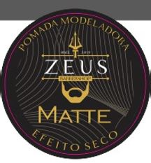 Pomada modeladora efeito matte Zeus barbershop