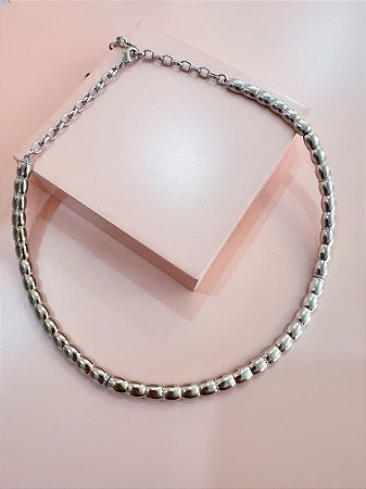 Aro Fino Gomos Ródio Branco