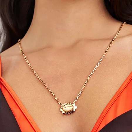 Colar Longo Búzios Ouro