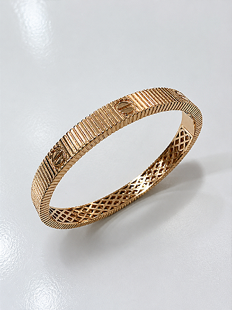 Bracelete Inspired Texturizado Ouro
