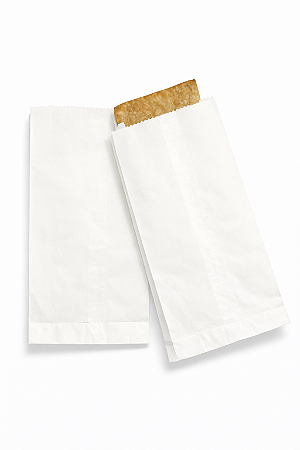 Saco Papel Anti-Gordura para Pastel Lanches Liso- 250 un V2