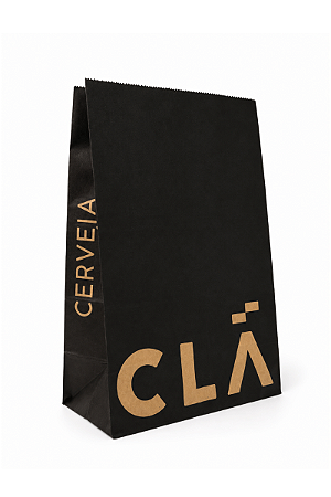 Saco Kraft Personalizado Papel GG 30X19X32