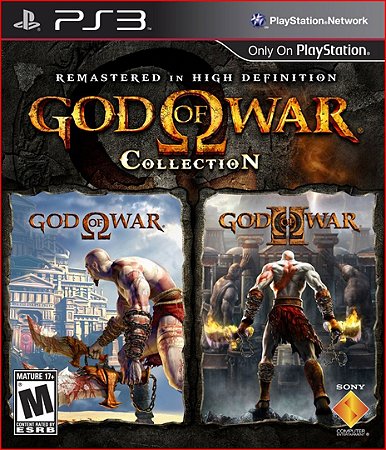 GOD OF WAR COLLECTION PS3 MÍDIA DIGITAL