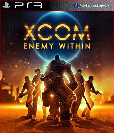 xcom enemy within ps3 mídia digital