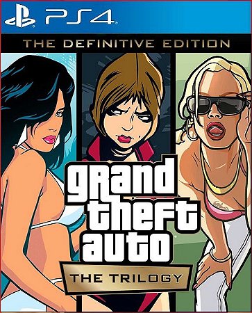Grand Theft Auto GTA: The Trilogy — The Definitive Edition - Gta PS4 Mídia digital