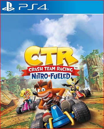 CRASH TEAM RACING NITRO-FUELED PS4 MIDIA DIGITAL PROMOÇÃO