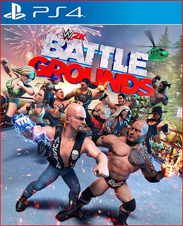 wwe 2K battlegrounds ps4 mídia digital