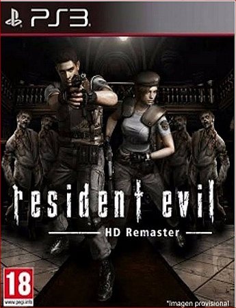 resident evil hd remaster ps3 midia digital
