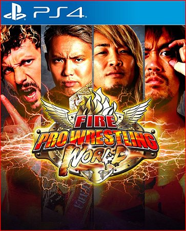 fire pro wrestling world ps4 mídia digital