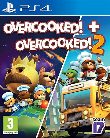 overcooked! + overcooked! 2 ps4 midia digital