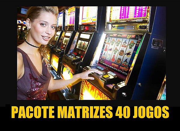 PACOTE 40 MATRIZ ROLETAS E CARTELAS - PARA MAQUINAS PROFISSIONAL + PACOTE 20 JOGOS