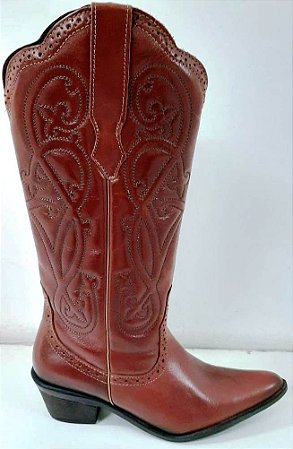 bota couro perlatto