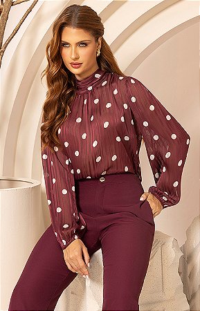 Camisa Poa Gola Amarração