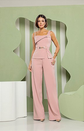 Conjunto Calça e Blusa Alfaiataria Prada com Cinto