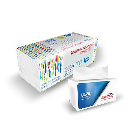 Maxi Chef - Combo - Refil 15 pacotes / 2.250 folhas + 1 Dispenser exclusivo compacto de bancada, não requer instalação. Ideal para uso em cozinhas, banheiros, churrasqueiras e totens de higienização COVID-19
