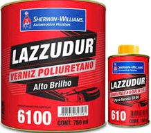 Lazzudur Verniz PU 6100 + Catalisador (900ml)