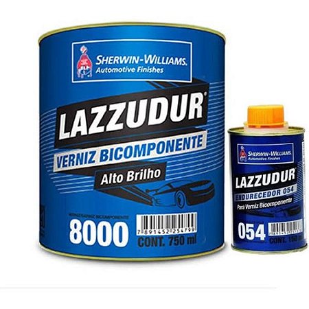 Lazzudur Verniz PU 8000 + Catalisador (900ml)