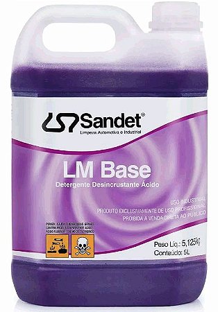 Sandet Desincrustante Acido LM Base (5l)