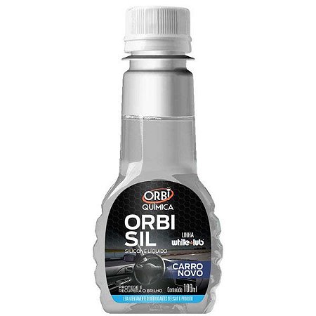 Orbi Quimica Silicone Liquido Carro Novo (100ml)