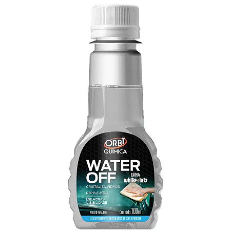 Orbi Quimica Water Off Cristalizador De Vidros (100ml)