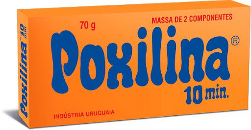 Poxilina Massa Epóxi 10 Minutos (70g)