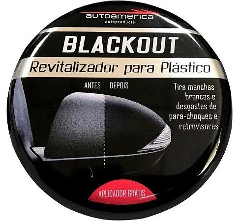Autoamerica Revitalizador de Plastico Blackout (100g)