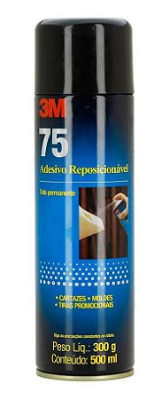 3M Adesivo Spray Reposicionável  75 (300g)