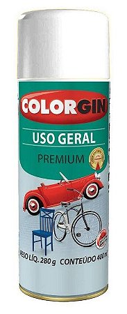 Colorgin Spray Uso Geral Branco Fosco 54011 (400ml)