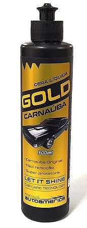 Autoamerica Cera Líquida Carnaúba Gold (300ml)