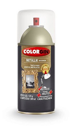 Colorgin Spray Metallik Verniz 558 (190ml)