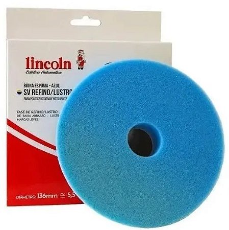 Lincoln Boina de Espuma Refino/Lustro Azul 5,5"