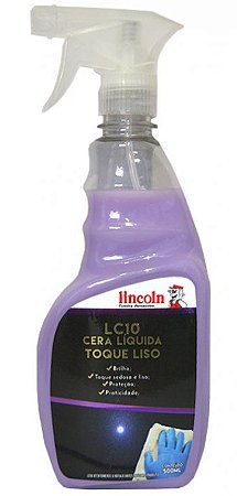 Lincoln Cera Líquida Toque Liso Spray Wax LC10 (500ml)