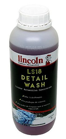 Lincoln Shampoo Detail Wash Super Concentrado LS18 1:400 (1l)